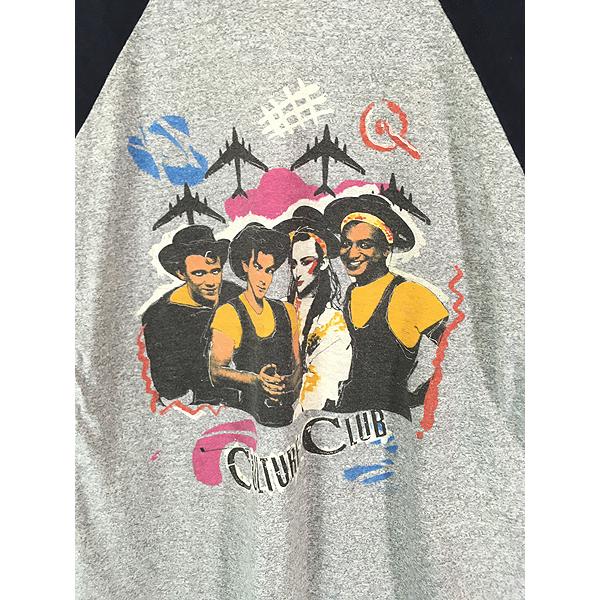 1980年代アメリカ製ヴィンテージ ラグランT 1980年代7部袖ラグランスリーブバンドTシャツ JOURNEY M | CUSTOM FEVER