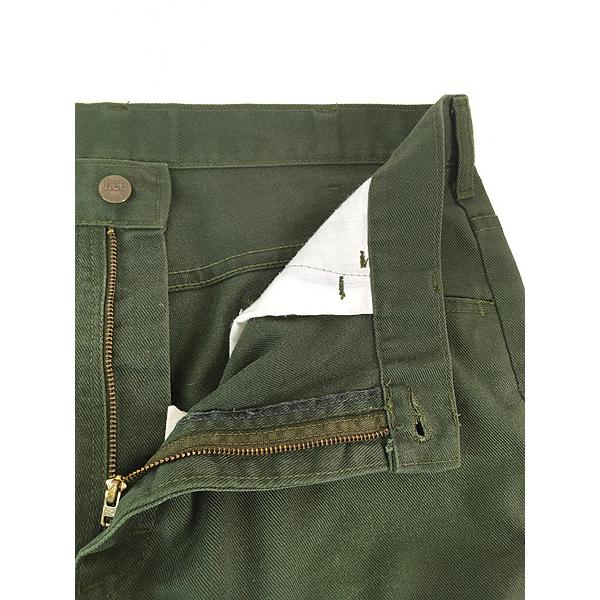 古着 70s USA製 Lee 200-1033 コットンツイル フレア ブーツカット