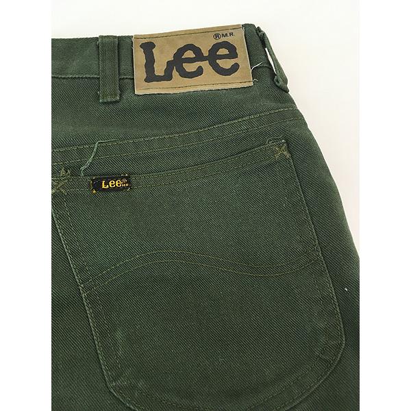 古着 70s USA製 Lee 200-1033 コットンツイル フレア ブーツカット