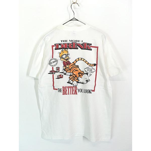 古着 90s USA製 Calvin and Hobbes 「Spring Break」 カルビン