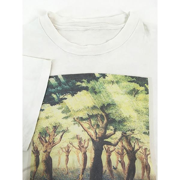 古着 90s Rob Schouten 「In the Garden of Eve」 花 フラワー アート