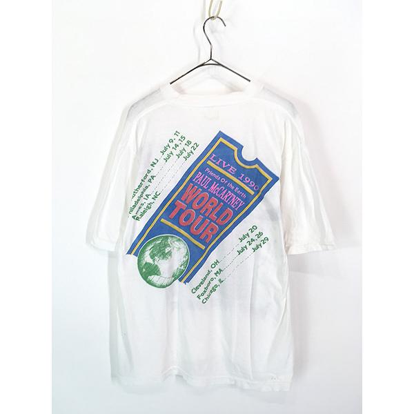 古着 90s The Beatles Paul McCartney 「World Tour 1990」 ツアー