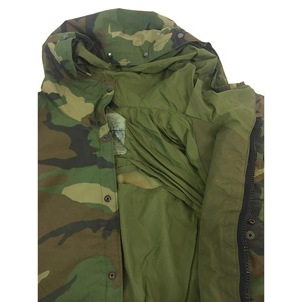 古着 90s 米軍 ECWCS 1st 中期 ウッドランド カモ 迷彩 ミリタリー