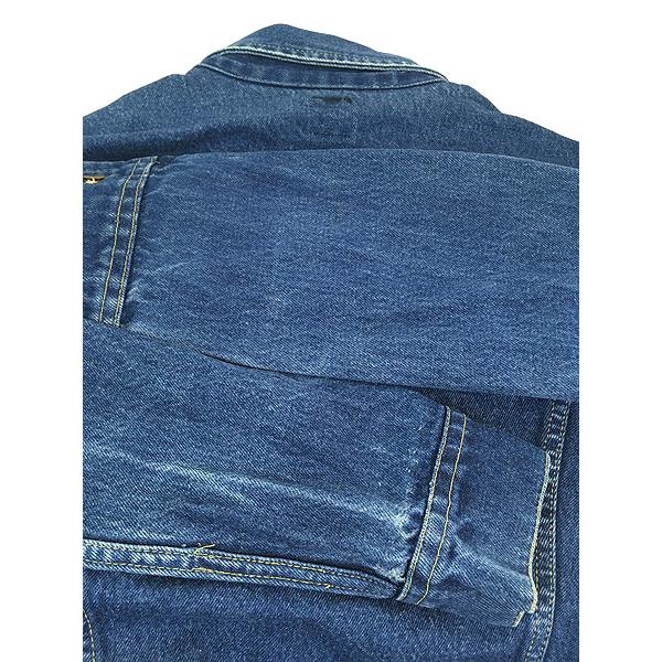 古着 80s USA製 Lee 220-2647 濃紺 ブルー デニム トラッカー
