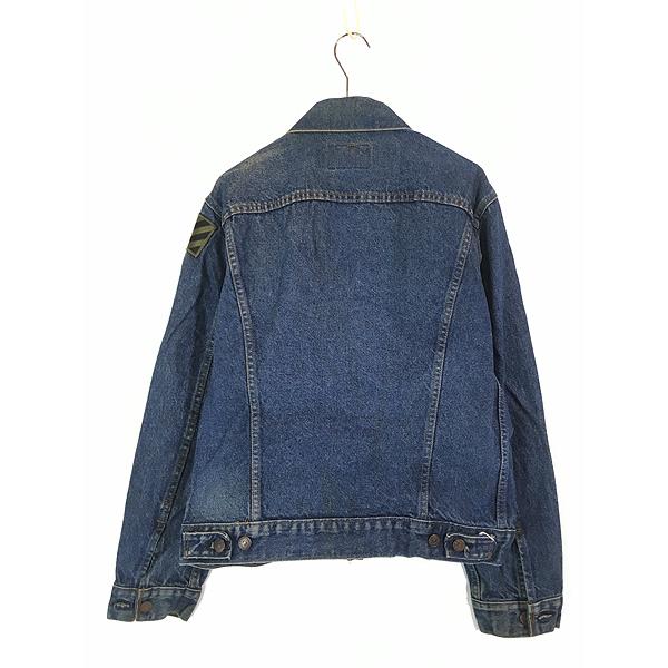 古着 70s USA製 Levi's 70506-0216 ハンド ポケット付 濃紺 古着 70s USA製 Levi's 70506-0216 ハンド ポケット付 濃紺