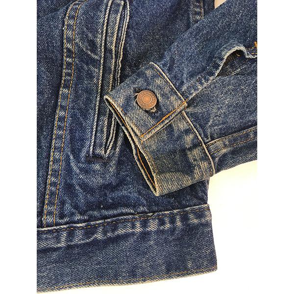 古着 70s USA製 Levi's 70506-0216 ハンド ポケット付 濃紺 古着 70s USA製 Levi's 70506-0216 ハンド ポケット付 濃紺