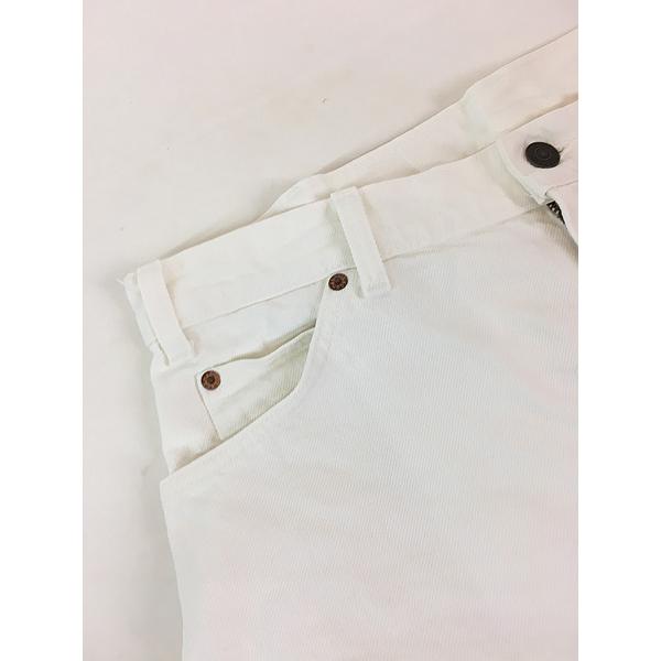 古着 90s USA製 Levi's 550-0251 ホワイト デニム パンツ ジーンズ テーパード W33 L29 古着 90s USA製 Levi's 550-0251 ホワイト デニム パンツ ジーンズ
