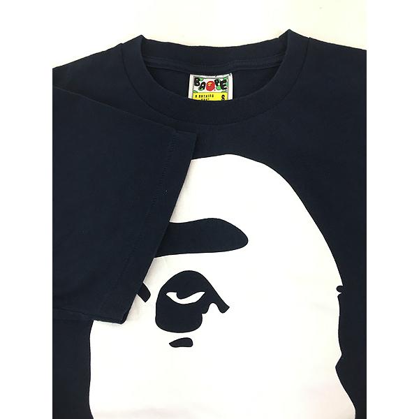 古着 90s A BATHING APE 初期 エイプ 大猿 100% コットン T 古着 90s A BATHING APE 初期 エイプ 大猿 100% コットン T