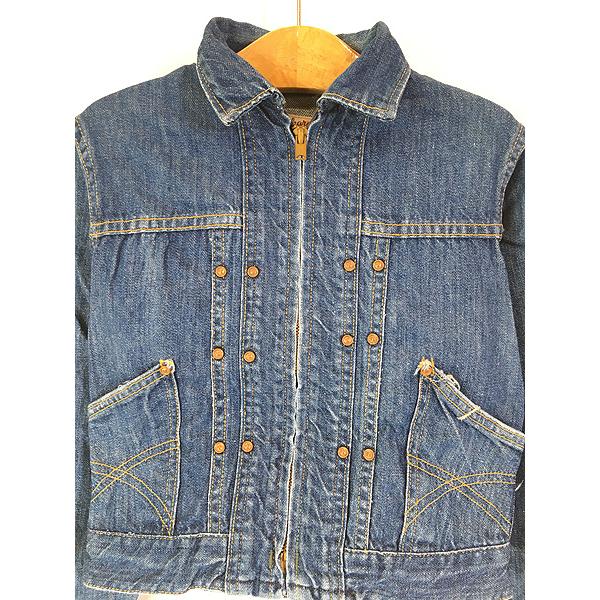 キッズ 古着 50-60s Buckaroo by BIG SMITH フロント ジップ キッズ 古着 50-60s Buckaroo by BIG SMITH フロント ジップ
