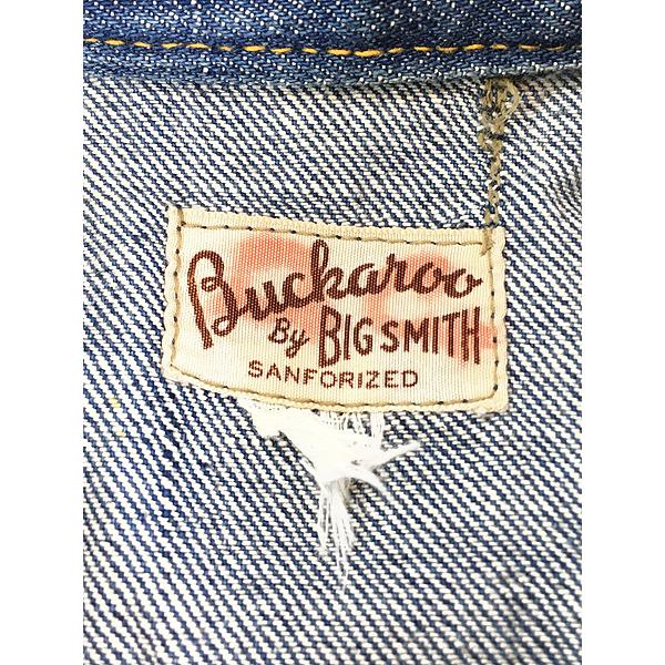 キッズ 古着 50-60s Buckaroo by BIG SMITH フロント ジップ キッズ 古着 50-60s Buckaroo by BIG SMITH フロント ジップ
