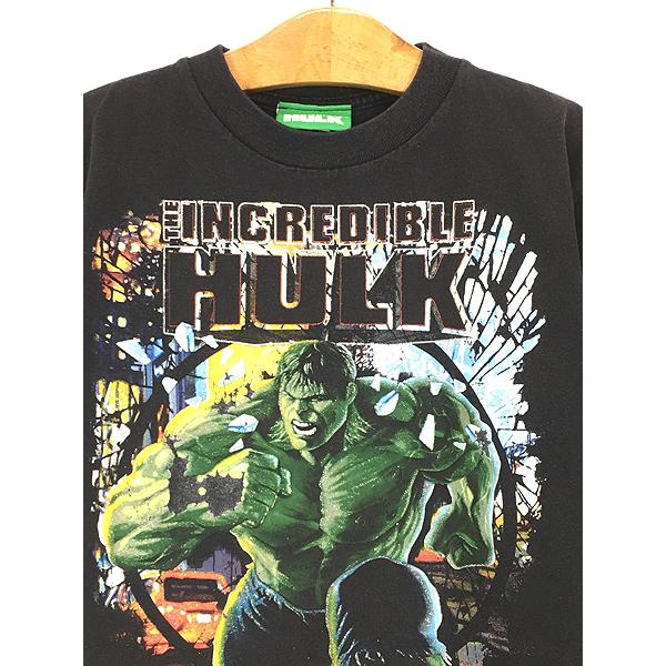キッズ 古着 00s THE INCREDIBLE HULK ハルク アメコミ