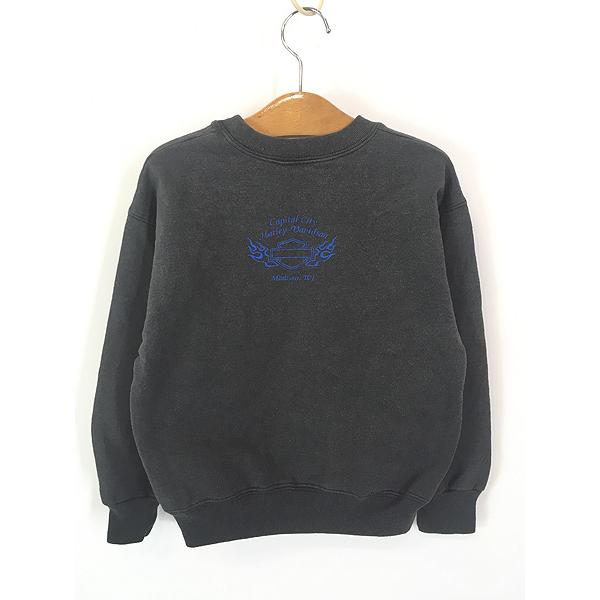 キッズ 古着 90-00s HARLEY DAVIDSON イーグル ドラゴン パターン