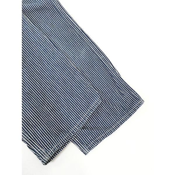 キッズ 古着 70s USA製 Lee ヒッコリー デニム ワーク オーバーオール