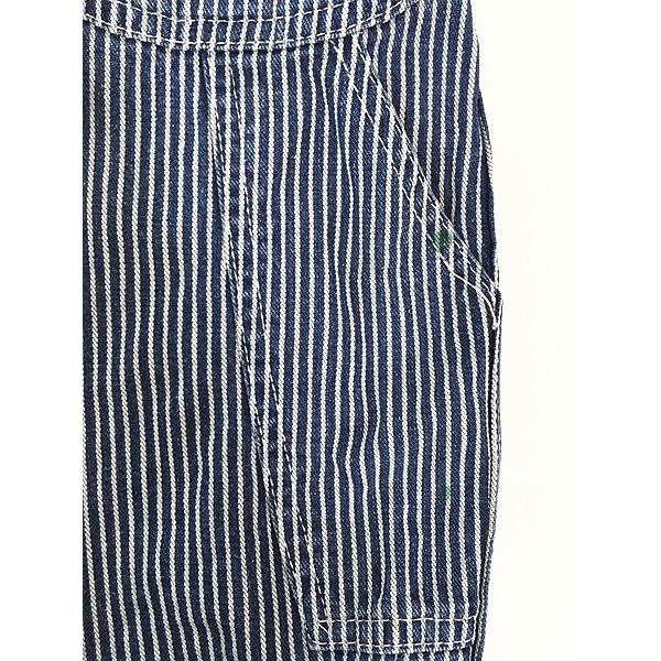 Lee オーバーオール サロペット ヒッコリー 古着 USA