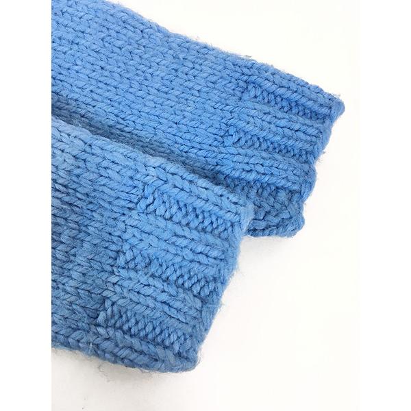 キッズ 古着 70s Snoopy スヌーピー ハンドメイド ヘビー ニット