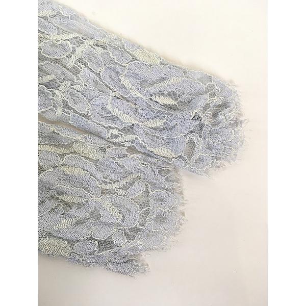 レディース 古着 80s JESSICA MCCLINTOCK 花柄 総レース 長袖