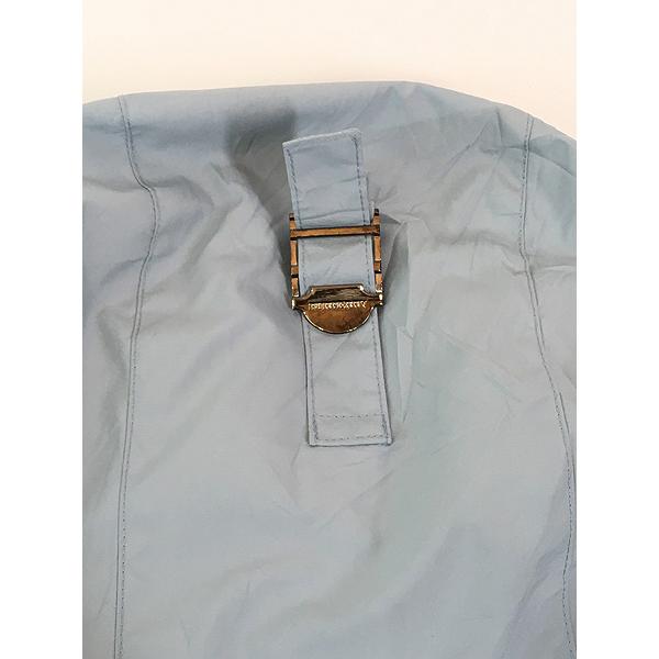 レディース 古着 England製 Burberry London 裏地 メッシュ 光沢