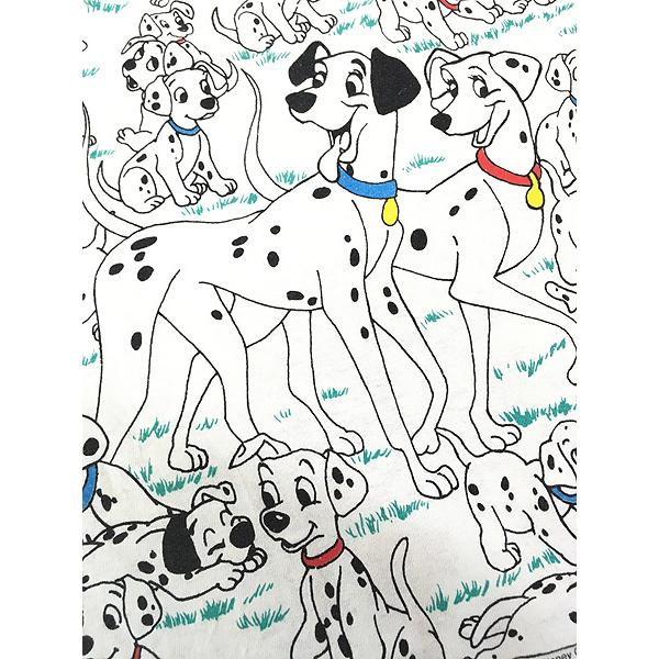 レディース 古着 80-90s USA製 Disney 101匹わんちゃん ダルメシアン