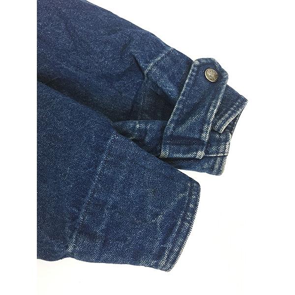 レディース 古着 80s USA製 WoolRich デニム ハンティング ジャケット