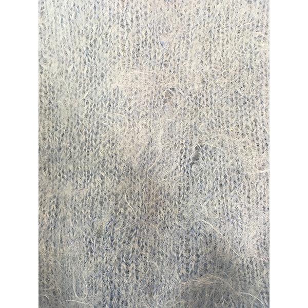 レディース 古着 60s 無地 ソリッド シャギー モヘア ウール ニット