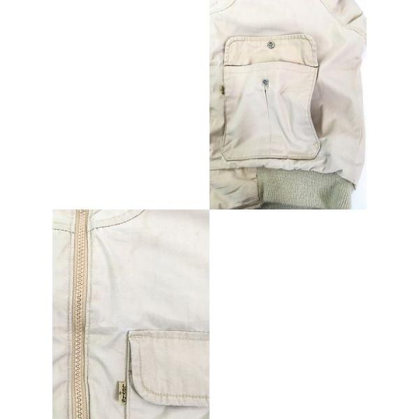 レディース 古着 80s USA製 Levi's チェック ウール ライナー コットン