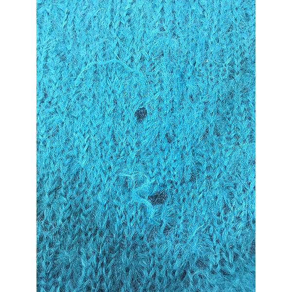 レディース 古着 80s Ireland製 Donegal Design チェック 異素材 切替