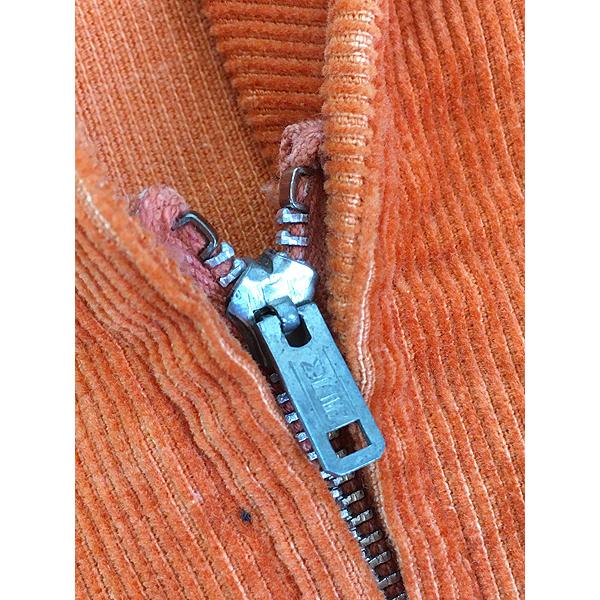 レディース 古着 40s Pretty Maid コの字 コーデュロイ 半袖 開襟 プル