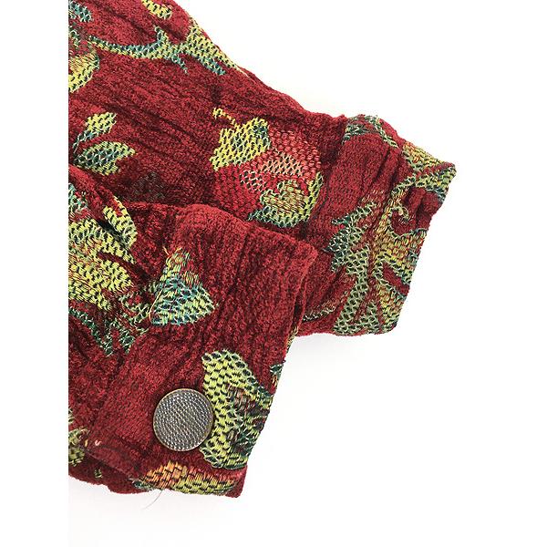 【雰囲気最高❗️】ビンテージ アンティーク 花柄 ジャケット 古着 総柄 vintage ビンテージ ジャケット 花柄 アメリカ古着 vintage malia 花柄