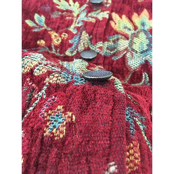 【雰囲気最高❗️】ビンテージ アンティーク 花柄 ジャケット 古着 総柄 vintage ビンテージ ジャケット 花柄 アメリカ古着 vintage malia 花柄