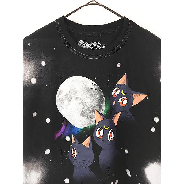 レディース 古着 Sailor Moon 美少女戦士 セーラームーン ルナ 逆輸入