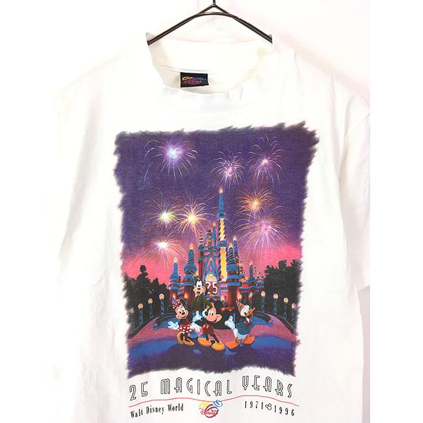レディース 古着 90s USA製 Walt Disney World 「25 MAGICAL
