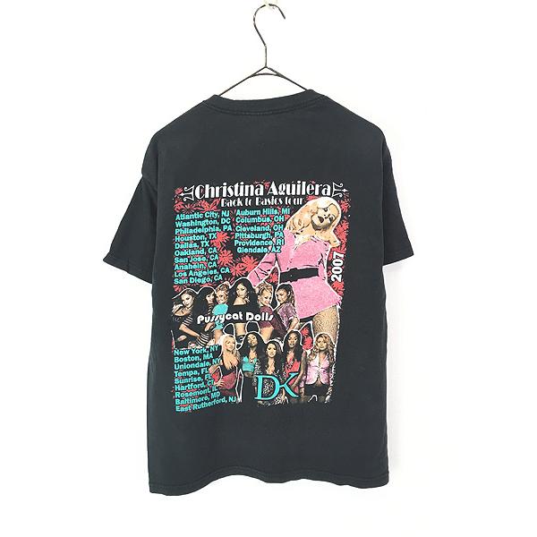 レディース 古着 00s Christina Aguilera 「Back To Basics Tour 2007