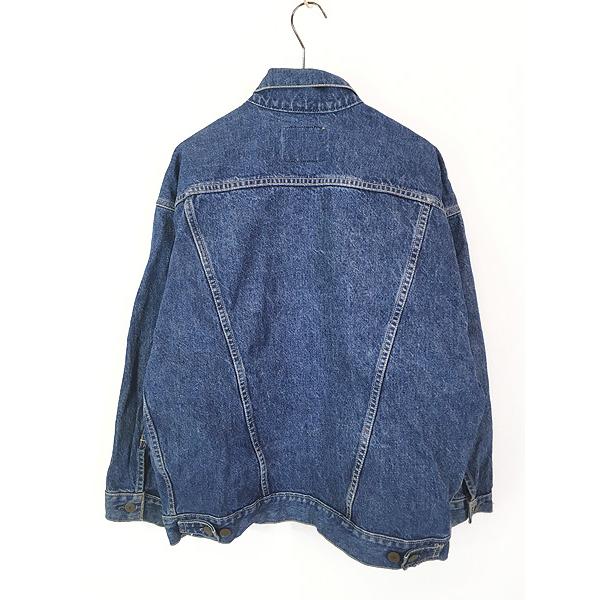 レディース 古着 90s USA製 Levi's 77930-7206 濃紺 デニム トラッカー