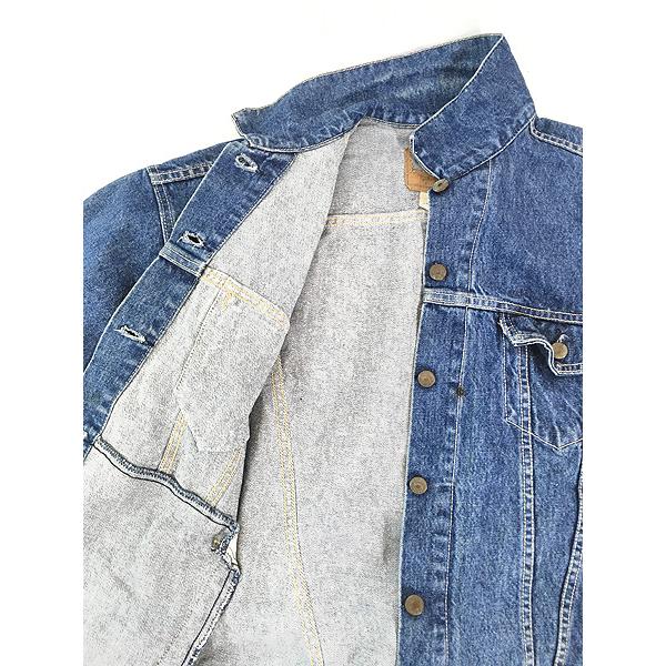 ままさん レディース 古着 90s USA製 Levi's 77930-7206 濃紺 デニム トラッカー