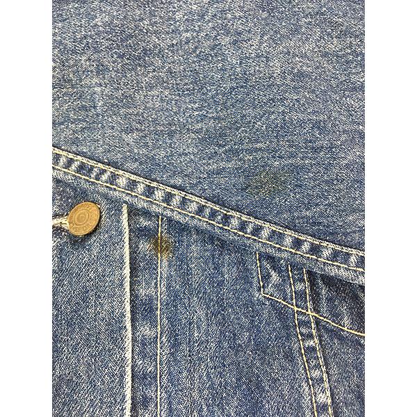 レディース 古着 90s USA製 Levi's 77930-7206 濃紺 デニム トラッカー