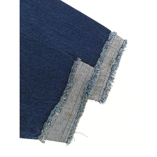 レディース 古着 80s USA製 Lida Jeans カットオフ フリンジ パッチ
