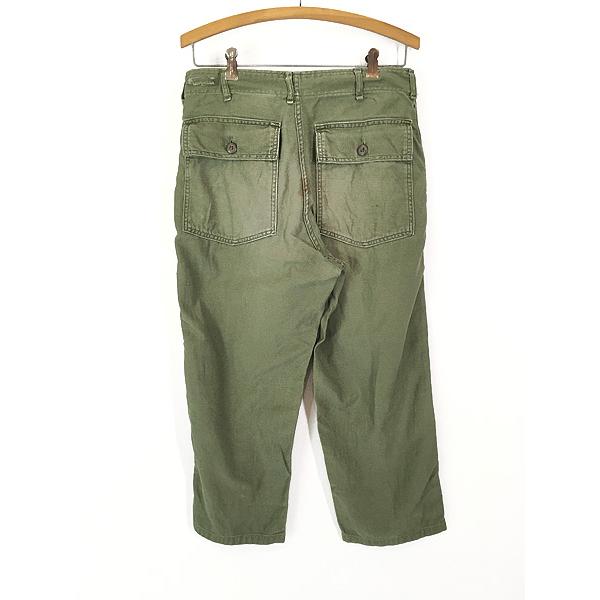 レディース 古着 70s 米軍 「OG-107」 コットンサテン ミリタリー