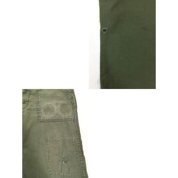 レディース 古着 70s 米軍 「OG-107」 コットンサテン ミリタリー