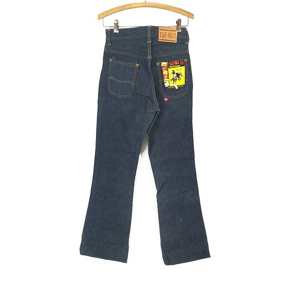 Deadstock」 レディース 古着 60-70s Tuf-Nut 真紺 インディゴ デニム