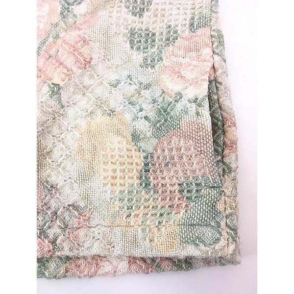 レディース 古着 90s KAY'S KREATION 花 フラワー 総柄 クロス
