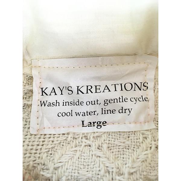 レディース 古着 90s KAY'S KREATION 花 フラワー 総柄 クロス