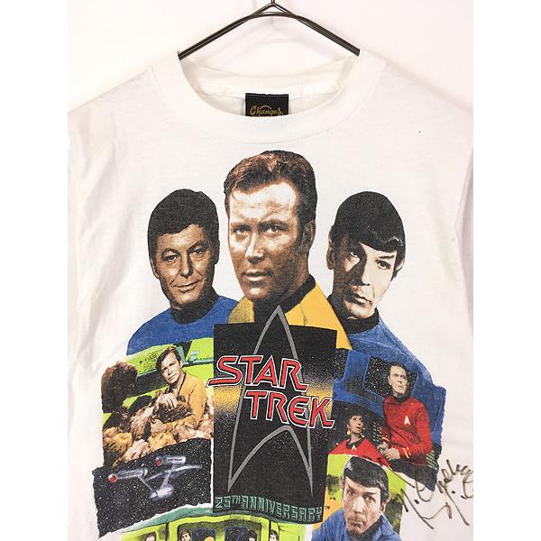 レディース 古着 90s USA製 STAR TREK スタートレック 「25th