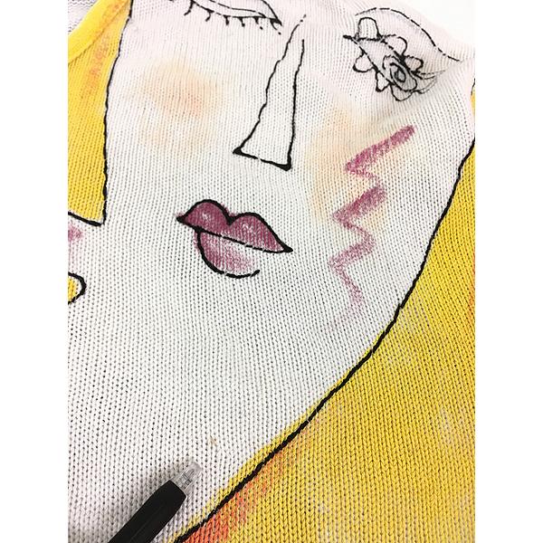 レディース 古着 90s USA製 KOLORWAY 音楽 ミュージック 楽器 ハンド