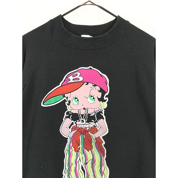 レディース 古着 90s USA製 BETTY BOOP ベティー ブープ B系 レディース 古着 90s USA製 BETTY BOOP ベティー ブープ B系