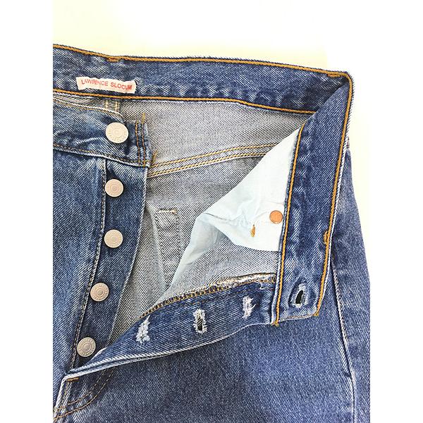 レディース 古着 90s USA製 Levi's 501-0193 濃紺 ブルー デニム