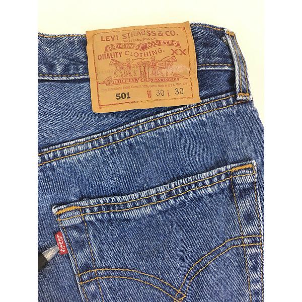 レディース 古着 90s USA製 Levi's 501-0193 濃紺 ブルー デニム