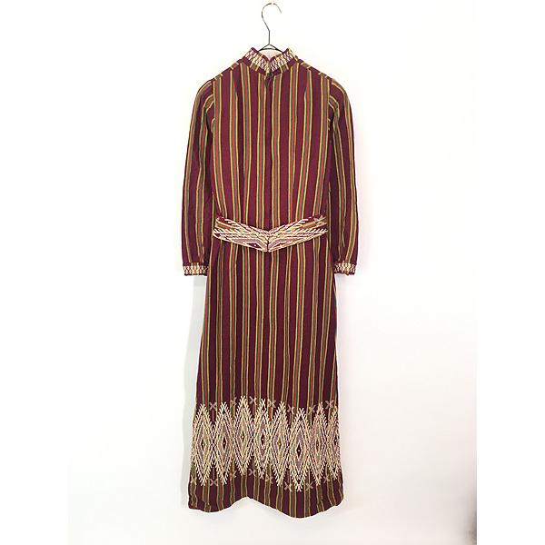 レディース 古着 60-70s Mexico製 Fina Carnacho エスニック