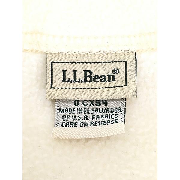 レディース 古着 00s LL Bean 花 フラワー 刺しゅう フリース 