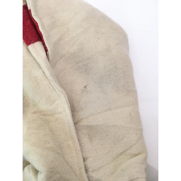 レディース 古着 70s USA製 WoolRich レインボー ボーダー ウール