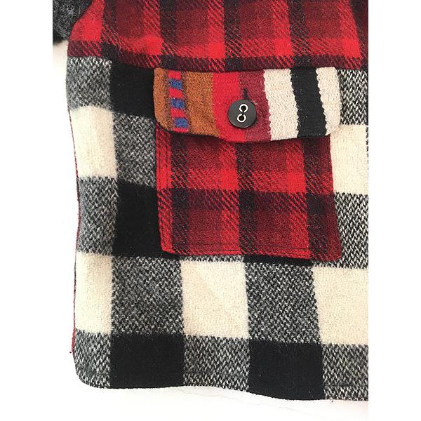 レディース 古着 90s USA製 CB Wraps by Canvasbacks マルチ チェック